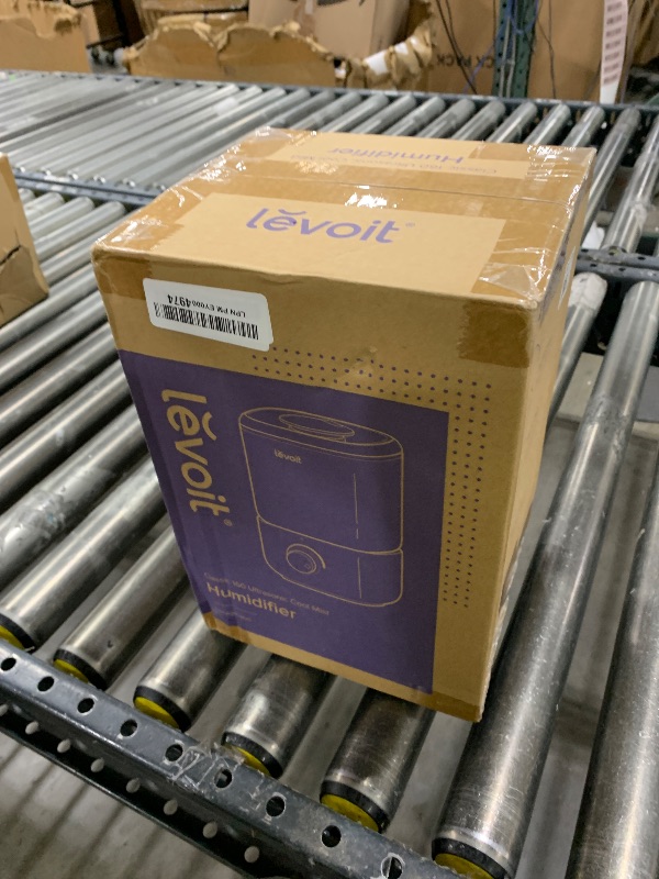 Photo 1 of LEVOIT Top Fill Humidifiers for Bedroom, 2.5L Tank for Large Room, Easy to Fill & Clean, 28dB Quiet Cool Mist Air Humidifier for Home Baby Nursery & Plants, Auto Shut-off and BPA-Free for Safety, 25H