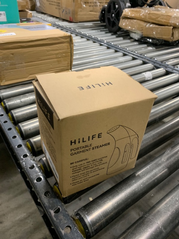 Photo 1 of HiLIFE Steamer for Clothes, Portable Handheld Design, 240ml Big Capacity, 700W, Strong Penetrating Steam, Removes Wrinkle, for Home, Office(ONLY FOR 120V)