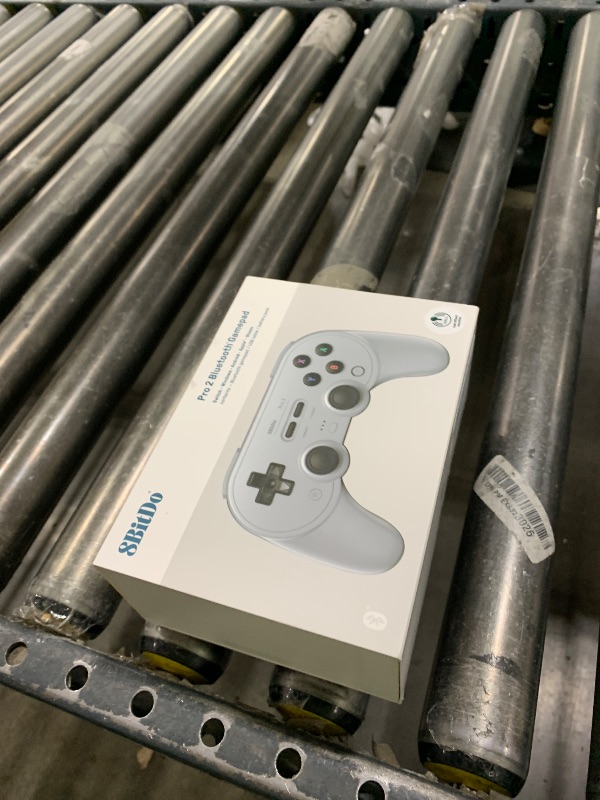 Photo 1 of 8Bitdo Pro 2 Bluetooth Controller for Switch/Switch 2, Hall Effect Joysticks, 2 Pro Back Paddle Buttons, Wireless Gaming Controller for Switch, PC, Android, and Steam Deck & Apple (Gray Edition)