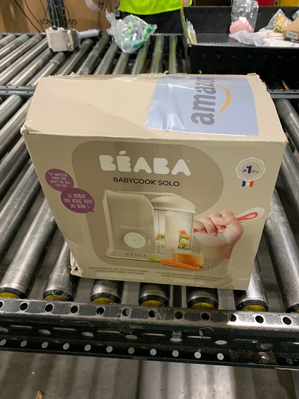 Photo 1 of BEABA Babycook Solo 4 in 1 Baby Food Maker, Puree Steamer and Blender for Purees, Grinder with Auto Steam Cooking, Lrg Capacity 4.5 Cups 27 Servings in 20 Mins, Oat