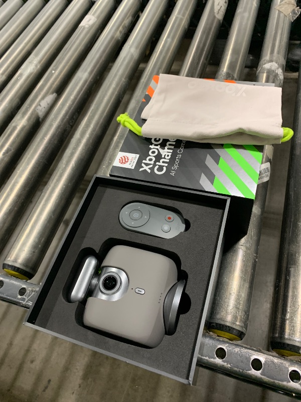 Photo 1 of XbotGo Chameleon AI Auto Sports Action Camera - 4K 60FPS Soccer Camera and Basketball Tracking Camera for Team Sports, Live Streaming, No Subscription, Works with iOS & Android (Lava Graphite)
