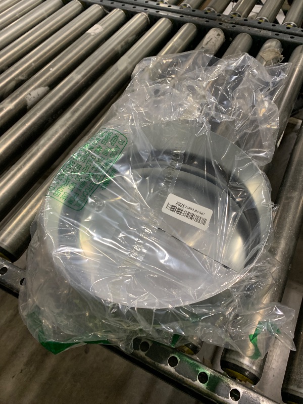 Photo 1 of Kikerike 10 Inch Draft Blocker Backdraft Damper Duct Draft Stopper One-Way Airflow Ducting Insert Backflow Preventer Inline Fan Vent Deflector