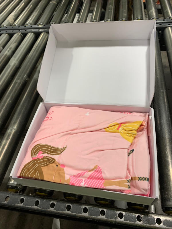 Photo 1 of Butterfly Craze Futon Floor Bed Lounger Cover - Queen Size Pink Ballerina - Machine Washable Pillow Case for Reading & TV - Fits 5 Standard Pillows for Cozy Cushions & Sleeping Pad