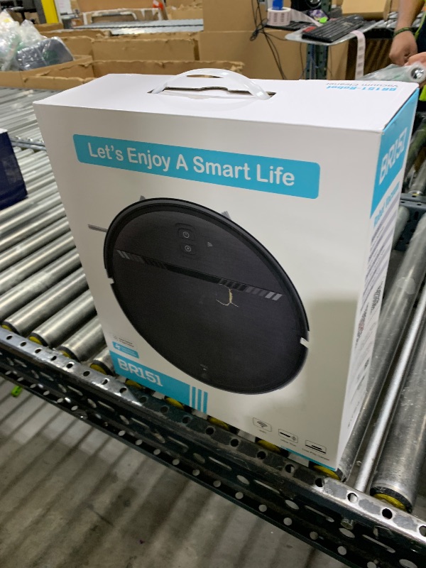 Photo 1 of XIEBro Life Robot Vacuum and Mop Combo, Robotic Vacuum Cleaner 2 in 1 with WiFi/App/Voice, Schedule, Water Tank and Dustbin, Self-Charging, Slim, Ideal for Hard Floor, Pet Hair, Carpet