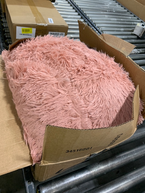 Photo 1 of rabbitgoo Calming Dog Bed for Small Medium, 30 inches Pet Bed Machine Washable, Non-Slip Round Fluffy Plush Faux Fur 