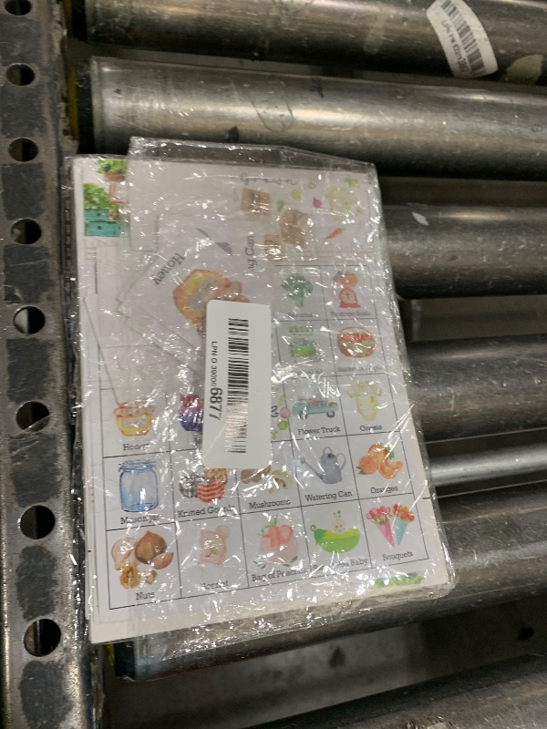 Photo 1 of Locally Grown Baby Shower Bingo Game For Adults, Baby Shower Party Bingo Game Set, Vegetable Stand Bingo Cards