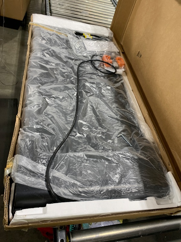 Photo 1 of Lichico Walking Pad Treadmill with Incline, Quiet 2.5HP Brushless Motorized Under Desk Treadmill for Home and Office, Compact Portable Walking pad with Remote & App Control for Walking and Jogging
