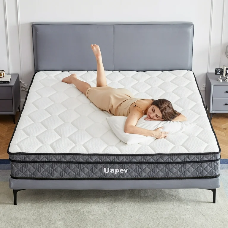 Photo 1 of UAPEV 10 inch Full Mattress in a Box, Hybrid Memory Foam 