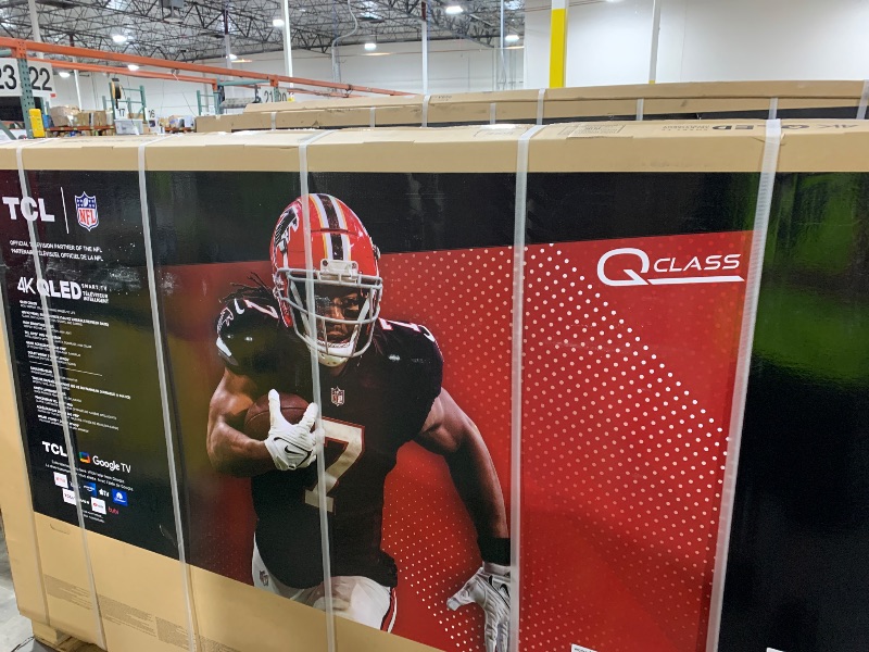 Photo 1 of TCL 98-Inch Q65 QLED 4K UHD Smart TV with Google TV (98Q651G, 2024 Model) Dolby Vision, Dolby Atmos, HDR Pro+, Game Accelerator Enhanced Gaming, Voice Remote, Works with Alexa, Streaming Television