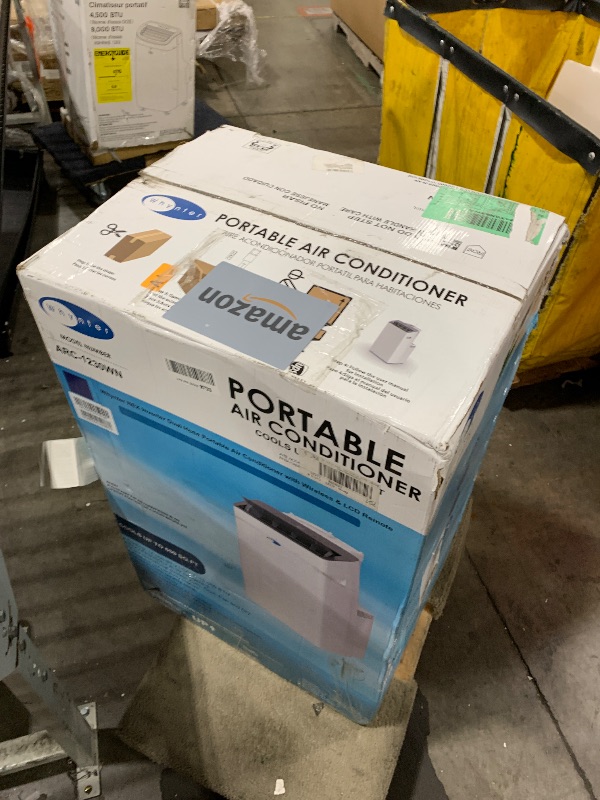 Photo 1 of Whynter Inverter Portable Air Conditioner 14,000 BTU with Dual Hose, Dehumidifier, Cooling Fan & Smart Wi-Fi for 600 Sq Ft Rooms, NEX ARC-1230WN (12,000 SACC), White