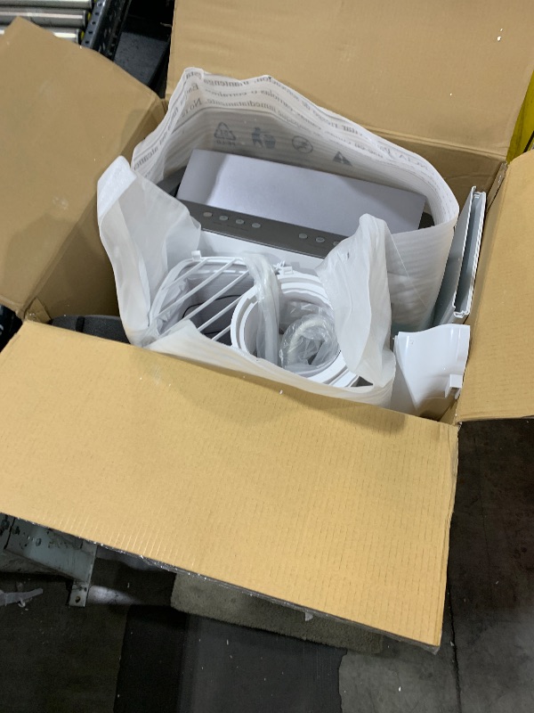 Photo 1 of Whynter Inverter Portable Air Conditioner 14,000 BTU with Dual Hose, Dehumidifier, Cooling Fan & Smart Wi-Fi for 600 Sq Ft Rooms, NEX ARC-1230WN (12,000 SACC), White