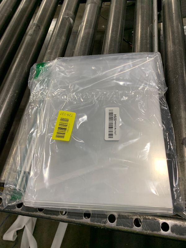Photo 1 of Acrylic Sign Holder 8.5 x 11 Inch 3 Pack, Clear Display Sign Stand for Store Sign Holders, Vertical Double Acrylic Stands, Vendor Booth Display Items