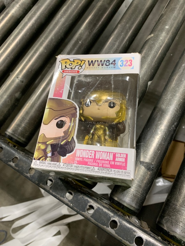 Photo 1 of Funko Pop! Movies: Wonder Woman 1984 - Wonder Woman Gold Power (Metallic), Multicolor, (Model: 46658)
