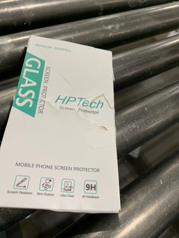 Photo 1 of HPTech (2 Pack Designed for Samsung Galaxy S21 FE 5G Tempered Glass Screen Protector, Support Fingerprint Reader, Anti Scratch, Bubble Free