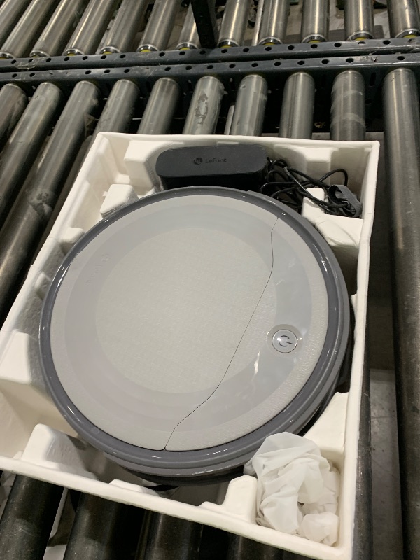 Photo 1 of Lefant M310 Robot Vacuum Cleaner– 4500Pa Suction, Ultra-Slim & Quiet, PreciSense Obstacle Avoidance, WiFi/App/Voice Control, 160-Min Runtime, Self-Charging – Ideal for Pet Hair & Hard Floors (Gray)