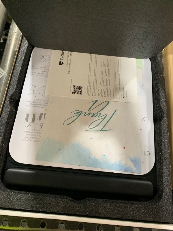 Photo 1 of Tychesy Body Pod Smart Scale with BMI Body Fat Muscle Mass, 8 Sensors Body Composition Scales Most Accurate with APP up to 24 Users