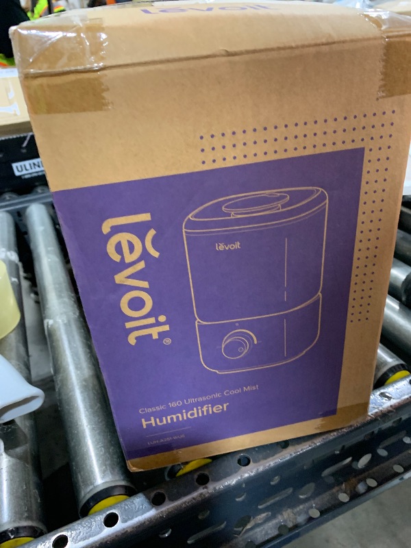 Photo 1 of LEVOIT Top Fill Humidifiers for Bedroom, 2.5L Tank for Large Room, Easy to Fill & Clean, 28dB Quiet Cool Mist Air Humidifier for Home Baby Nursery & Plants, Auto Shut-off and BPA-Free for Safety, 25H