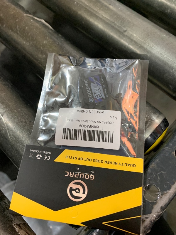 Photo 1 of GOUPRC 9G Micro Digital Servo of Metal Gears for ARRMA Granite GROM 1/18 Typhon GROM 1/14 Mini Mojave GROM 1/14 RC Car Buggy Truck, Upgrade Servo Parts with 20T Servo Horn Black