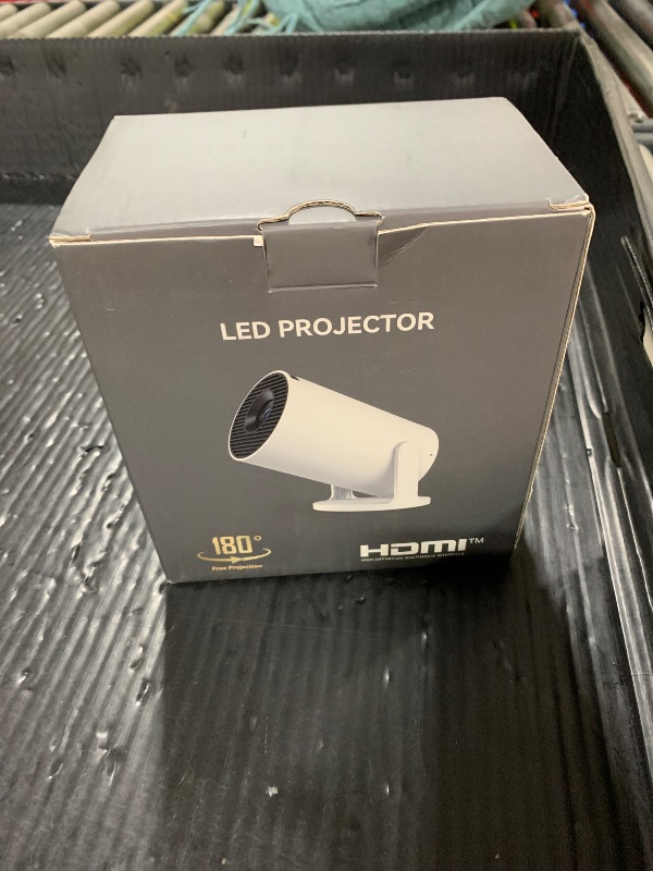 Photo 1 of Mini Portable Projector 4K WiFi 6 BT 5.2 Upgraded Portable Projector Full HD Supported for Phone /PC /TV /HDMI /PS5 /Laptop Auto Keystone Home Theater 180° Rotation [Built-in App]