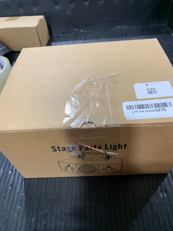 Photo 1 of LAUCNPTY DJ Disco Ball Party Lights with DMX512 and Sound Activated, LED Stage Lighting Show Strobe Light for Parties Indoor Dance Wedding Karaoke Bar KTV Club Christmas Halloween Music Rave Lamp