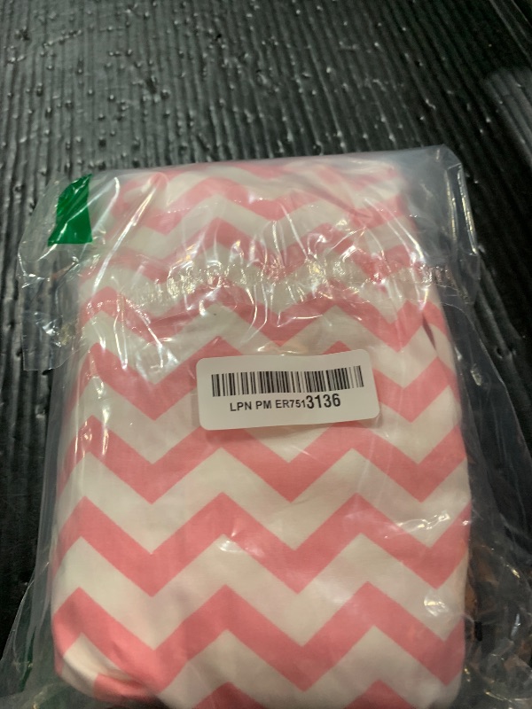 Photo 1 of IBraFashion Newborn Lounger Cover - Dock a tot Covers Only 100% Cotton Co Sleeping Nest Sleep Pod Extra Replacement Cover Girls (Fits Dockatot Deluxe+) (Pink Chevron)