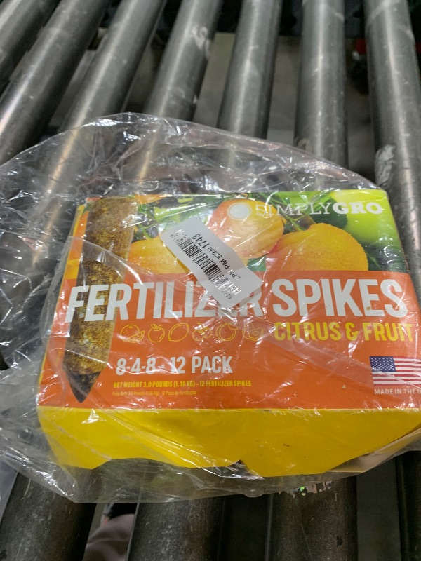 Photo 1 of SimplyGro Fertilizer Spikes for Citrus & Fruit Trees & Shrubs (12 Spikes - 3.0 Lbs)