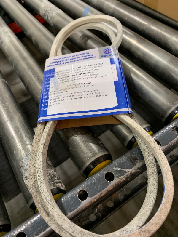 Photo 1 of 1/2 x 77'' Mower Deck Belt Replace for CUB-Cadet MTD Troy Bilt Bolens Yard Machine 754-04062 954-04062 Riding Mower 38 inch Deck Belt Kevlar Lawn Mower Belt (754-04062)