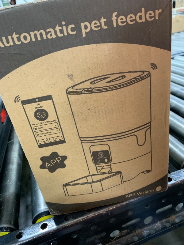 Photo 1 of PARTS ONLY -----------------------------------------------------------------------------------------------------PAPIFEED Smart Automatic Cat Feeders: WiFi Pet Feeder with APP Control for Remote Feeding, Detachable for Easy Clean, Automatic Cat Food Dispen