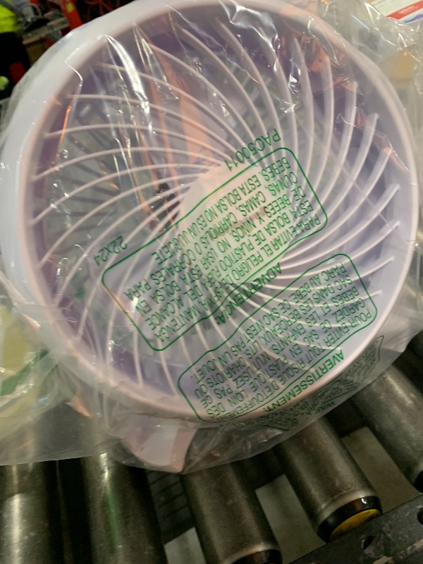 Photo 1 of Honeywell TurboForce Air Circulator, Small Tabletop Fan, Quiet Personal Fan for Home or Office, 3 Speeds, 90 Degree Pivoting Head, White, HT-904