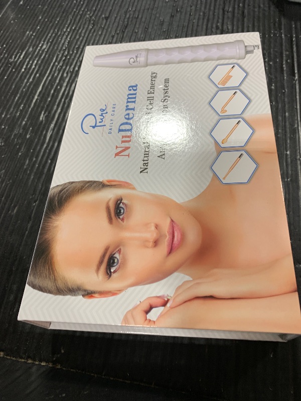 Photo 1 of Pure Daily Care NuDerma Handheld Skin Therapy Wand Machine w/Neon – Anti-Aging - Skin Tightening - Wrinkle Reducing - Dark Circles – Clarifying - Hair & Scalp Stimulator