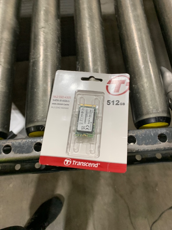 Photo 1 of Transcend 512GB M.2 2242 SATA III SSD with Dram Cache, Up to 560MB/s, Compatible w/Ultrabook/Laptop/PC/Desktop, 3D TLC NAND Flash Internal Solid State Drive, LDPC Error Correction, SLC Cache, B+M Key
