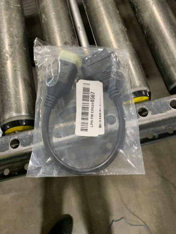 Photo 1 of VZG OBD2 Adapter Cable for Royal Enfield 6 Pin to 16 Pin OBD Diagnostic Connector,Fits Royal Enfield Interceptor 650,Continental GT 650/535 Motorcycle CAN Bus, Work with OBDii Scan Tools Code Reader