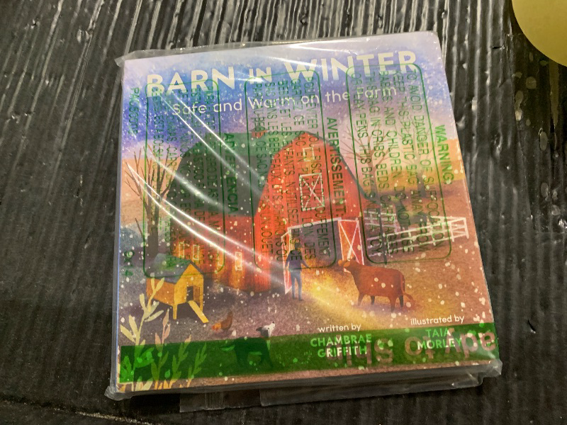 Photo 1 of barn in winter kids book 