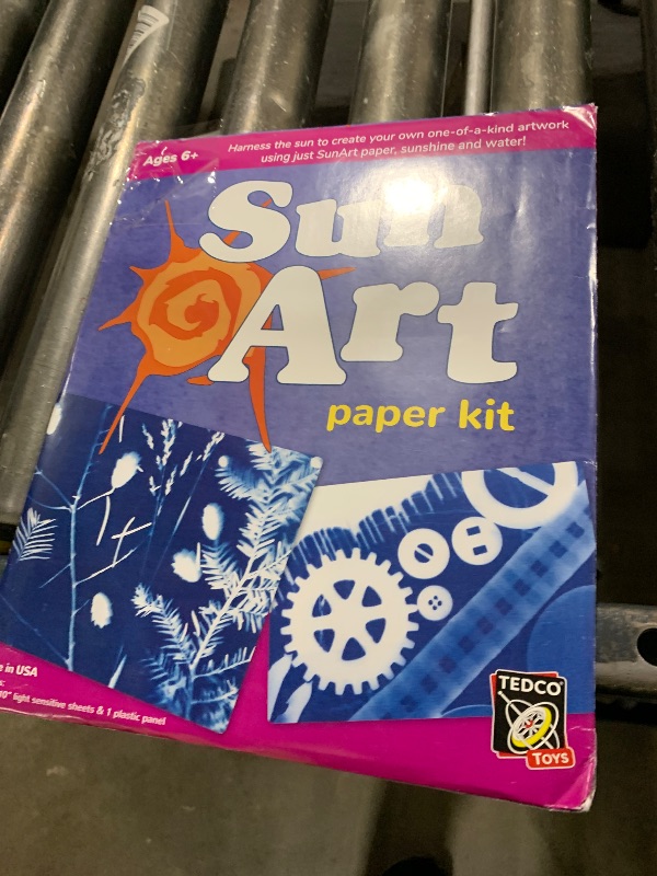 Photo 1 of TEDCO 8" X 10" Sun Art Paper Kit - 12 Sheets