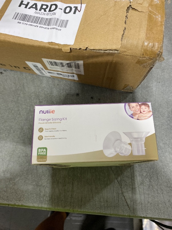 Photo 1 of Nuliie 10PCS Flange Sizing Kit 13/15/17/19/21mm for 24mm Flange/Shield of Most Pumps, Silicone Flanges Insert for Momcozy/Spectra Electric Breast Pumps, Pumping Essential Kit for Moms