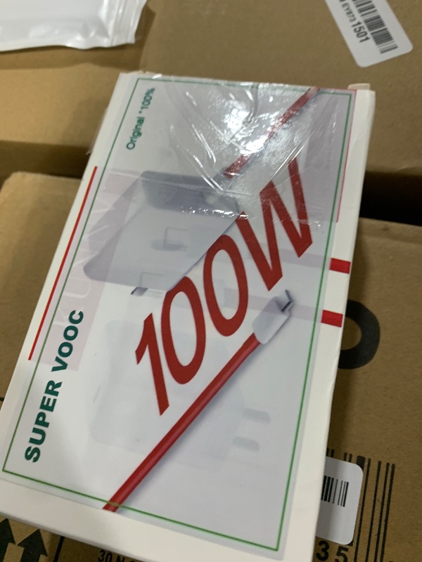 Photo 1 of Official Original100W Super vooc Charger for OnePlus Ace 12 Nord 2 5G/11Pro/9RT/9/9R/8T+ 5G/8T,11V 9A Warp OnePlus Fast Wall Charger Adapter (2M/6.5ft)