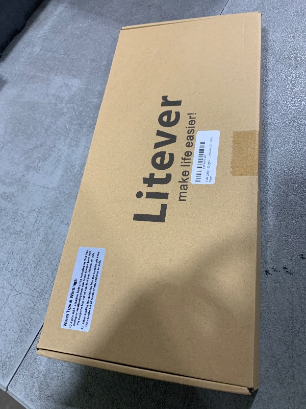 Photo 1 of Under Cabinet LED Lights Kit. RGB Color Changing & Super Bright White Lighting. Dimmable with Remote. 6 pcs Linkable LED Light Strips with Power Supply, Extension Cords. Plug in. Max 24W. RGB + 5000K.