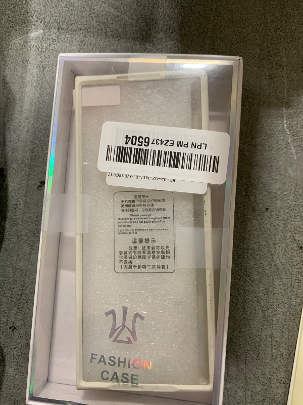 Photo 1 of XIMAND for Samsung Galaxy Z Fold 6 Protect Case with Wristband Stand,Bulit-in Screen & Lens Protection Shockproof Full Body Drop Fall Protection.(White)
