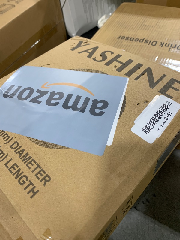 Photo 1 of YASHINE PVC Drain HOSE 2"*100ft, Pool Backwash Hose, Heavy Duty Reinforced Blue PVC Lay Flat Water, For Swimming Drain Pools and Clean Filters, with 2 Clamp