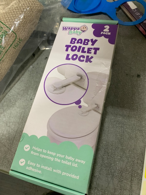 Photo 1 of Toilet Locks Baby Proof (2-Pack) Ideal Baby Proof Toilet Lid Lock with Arm – No Tools Needed Easy Installation with 3M Adhesive – Top Safety Toilet Seat Lock – Fits Most Toilets, White