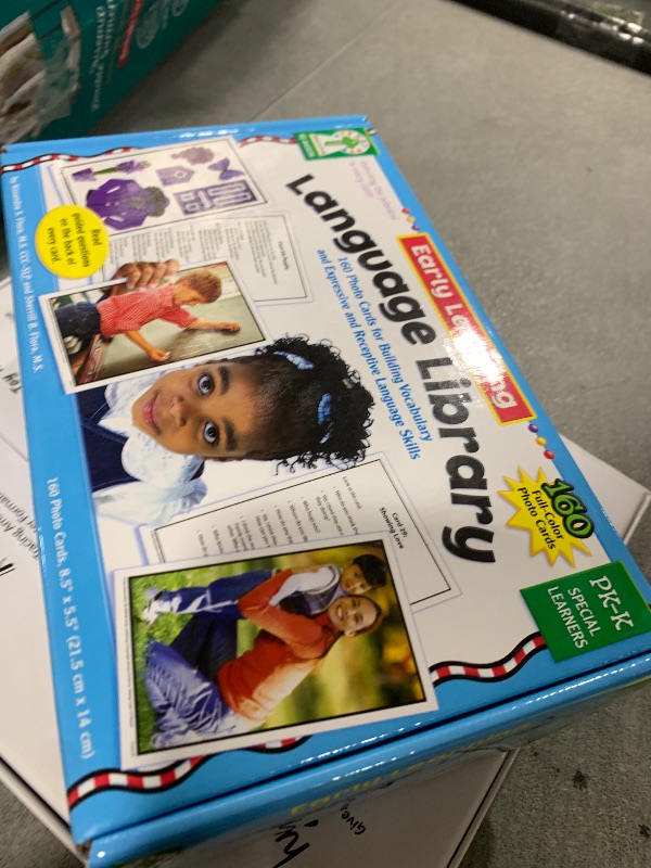 Photo 1 of Key Education 160 Early Learning Toddler Flash Cards Ages 3+, Photographic Vocabulary for Toddlers, Speech Therapy for Preschool & Kindergarten Special Learners