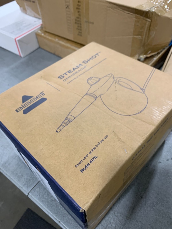 Photo 1 of BISSELL® Steam Shot™ OmniReach handheld portable steam cleaner for tile, grout, windows, bathrooms, kitchens, fabric steaming tool
