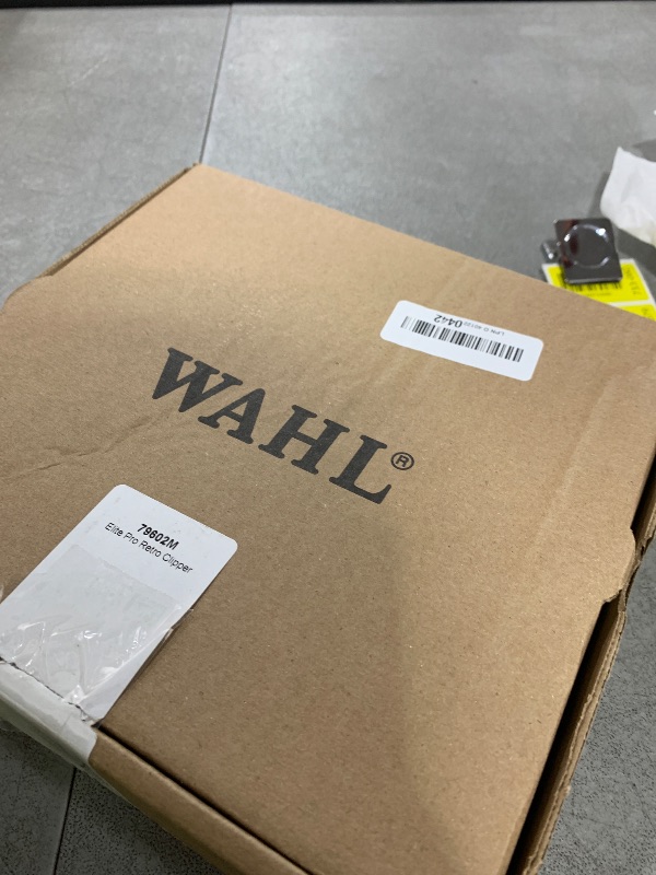 Photo 1 of Wahl USA Elite Pro High-Performance Corded Home Haircut & Grooming Kit for Men – Electric Hair Clipper – Model 79602M