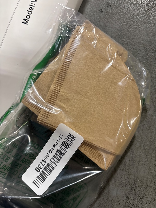 Photo 1 of Cone Coffee Filters Size 01, 100 Count Unbleached 1-2 Cups Disposable V01 Coffee Paper Filters, Compatible with Cone Shaped Pour Over Coffee Filter and Drip Coffee Maker