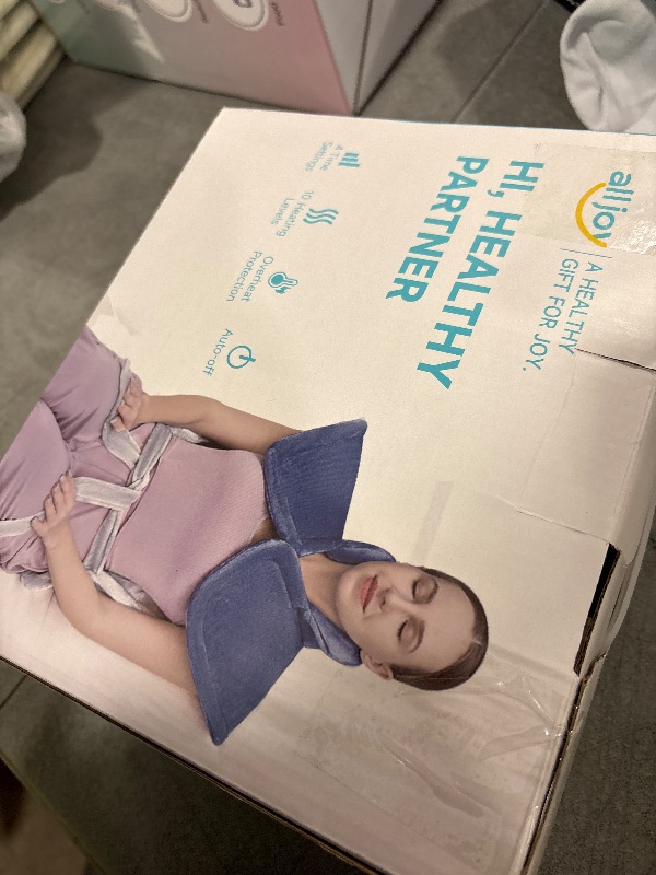 Photo 1 of Heating Pad for Back Pain Relief, 24"x33" Weighted Heating Pads for Neck and Shoulder, Back Heating Pads Fast-Heating with 10 Heat Settings, 4 Timing Setting Full Body Heating Pad, Gifts for Women Men