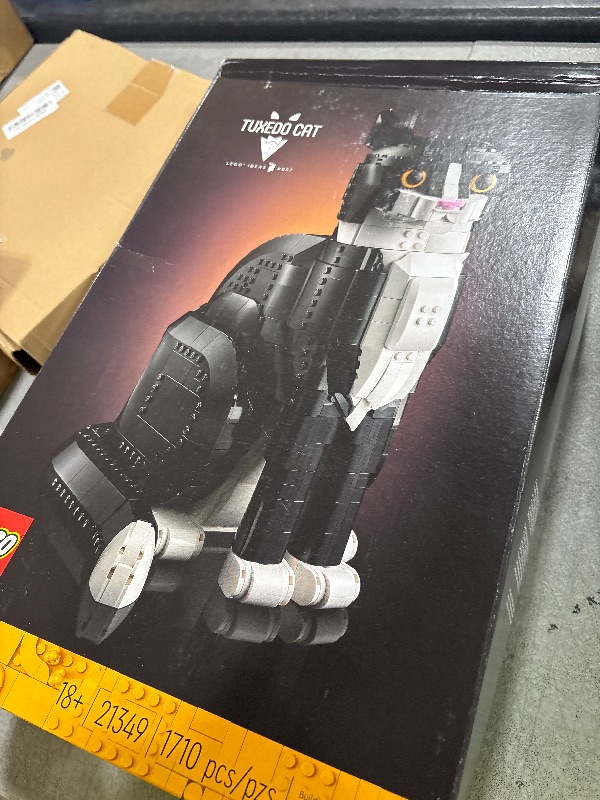 Photo 1 of LEGO Ideas Tuxedo Cat - Building Sets for Adults Ages 18+ - DIY Crafts Kit for Home Decor, Living Room or Bedroom - Gift for Birthdays - 21349