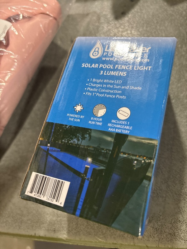 Photo 1 of Pool Fence Solar Lights