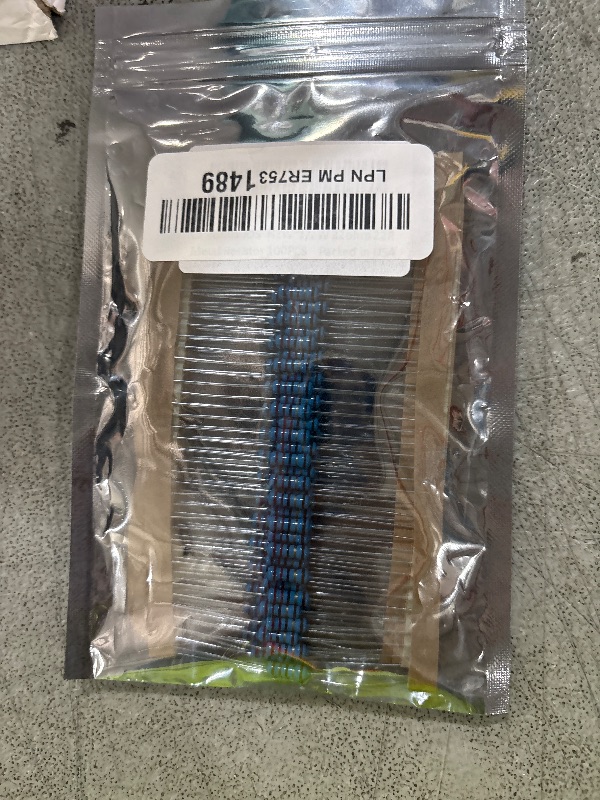Photo 1 of California JOS 100pcs 22 ohm Resistor 1/2w (0.5Watt) ±1% Tolerance Metal Film Fixed Resistor, Multiple Values of Resistance Optional(22 ohm, 22 R, 22 ?)