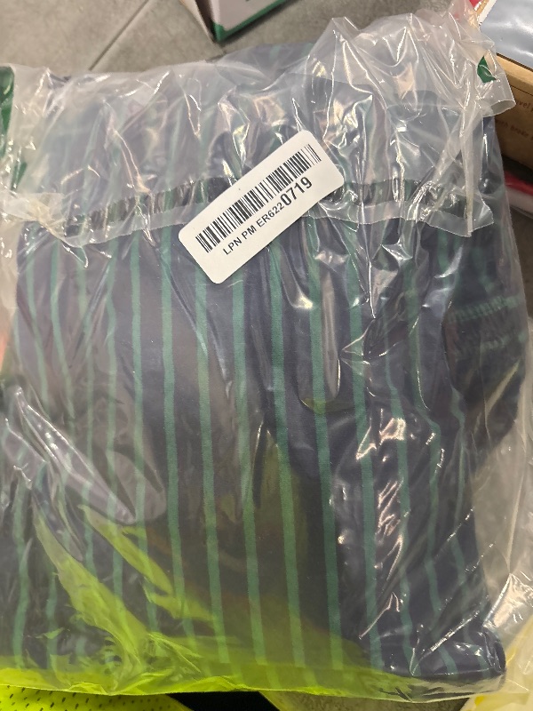 Photo 1 of Panadila Womens Striped Two Piece Sets Summer Lounge Outfits Sailor Tube Top and Pants Matching Set Beach Vacation Travel Y2k (Navy Green Combo,L)