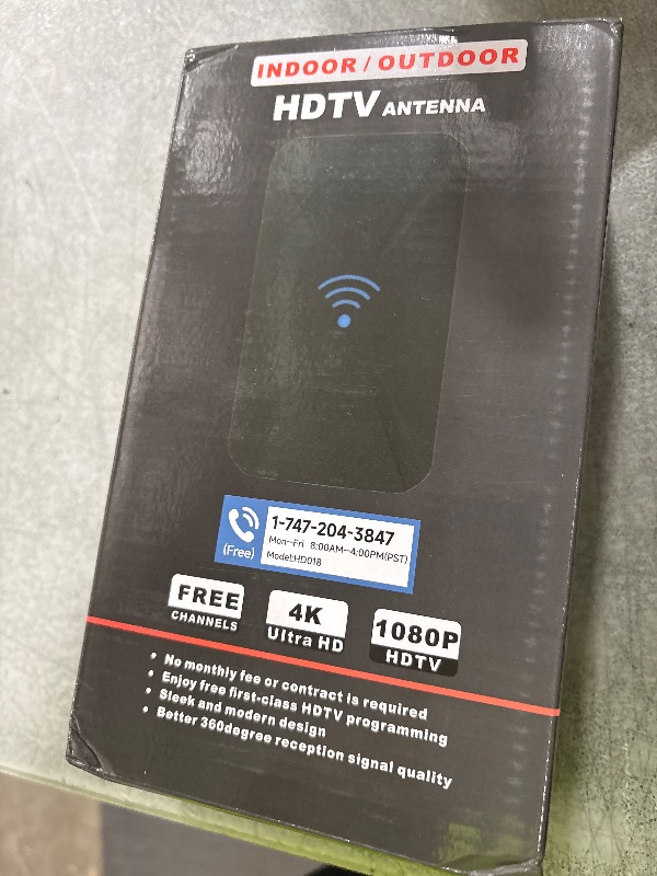 Photo 1 of 2025 Upgraded TV Antenna Indoor, 2800+ Miles Range Digital Antenna for Smart TV Indoor, HDTV Antenna for Local Channels with Amplifier, Outdoor Antenna Support 8K 4K 1080p All TVs -38FT Coax Cable
